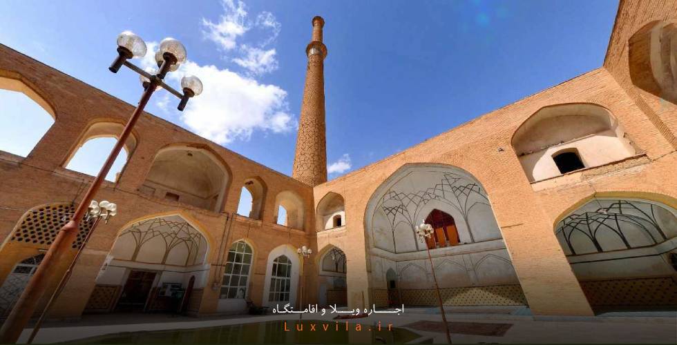 مسجد و مناره علی اصفهان