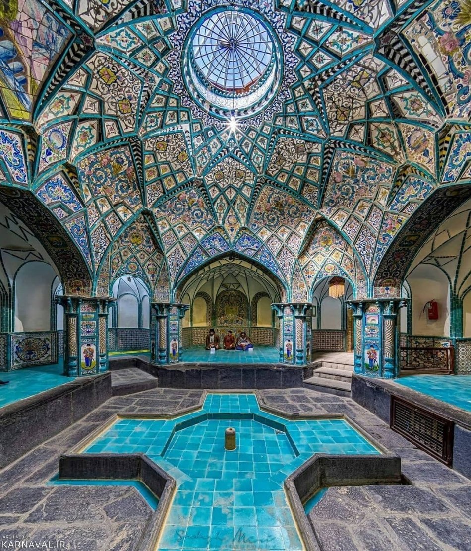 حمام های قدیمی میرزا آقاخانی ایزدشهر