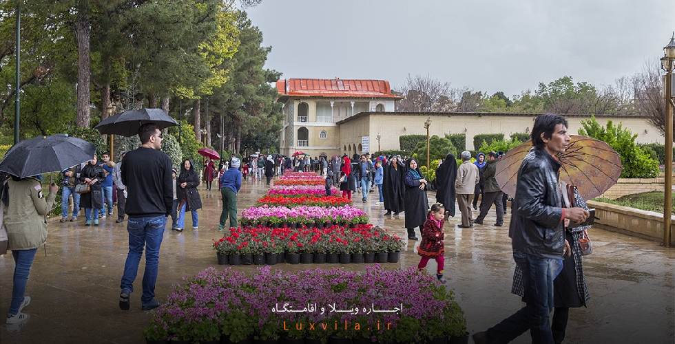 عکس باغ پرندگان شیراز 