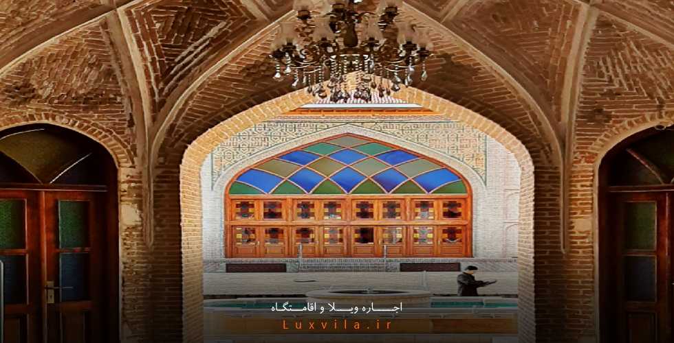 آجرکاری مسجد جامع ساری