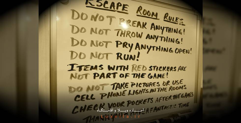 قوانین اتاق فرار